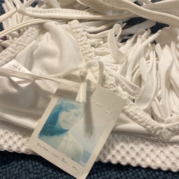 Made By Dawn fringe bikini top - Picture 6 of 9